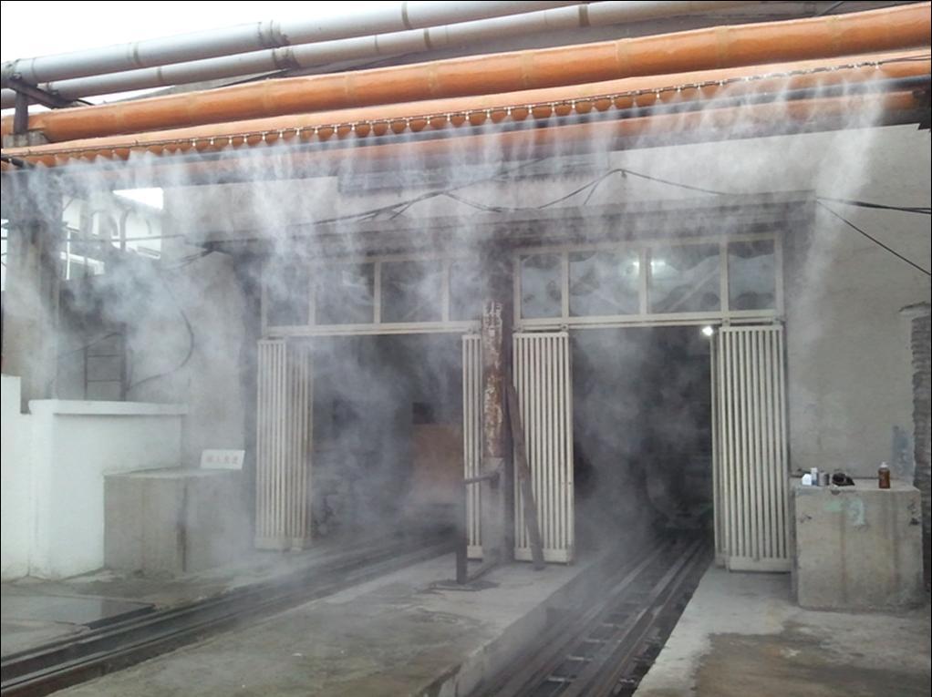 荆州围挡喷淋设备专业喷雾降尘系统