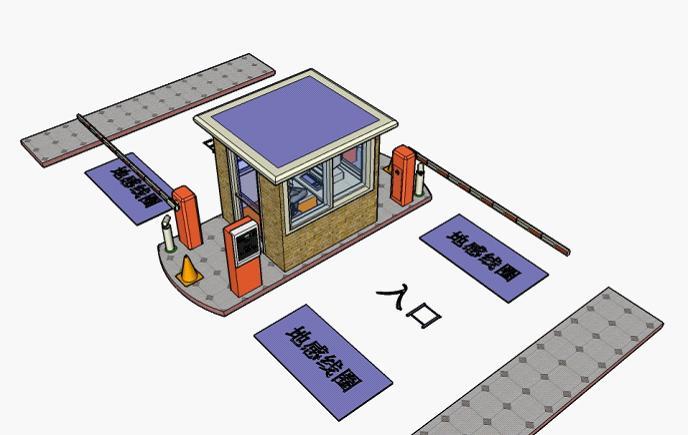 供应投资成本低实用型小区停车场管理的系统方案