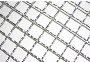 供应秀林制造钢丝编织网5.0公分网孔、钢丝轧花网、钢丝防护网