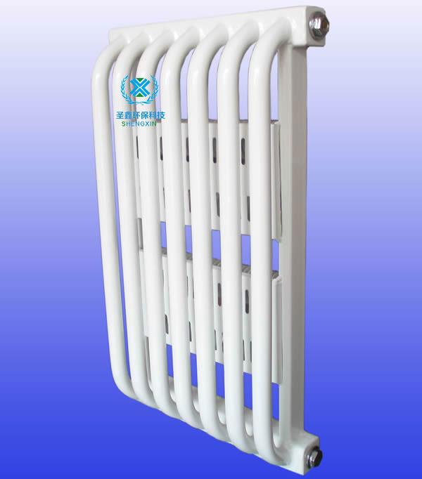 厂家供应GFC  钢管复合散热器 弯管三柱 暖气片