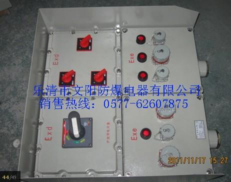 BXD51系列防爆动力配电箱（IIB/IIC）厂家直销