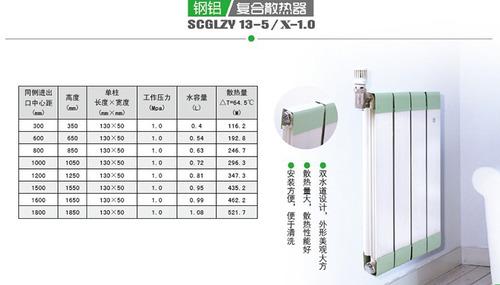 钢铝复合散热器SCGLZY 13-5