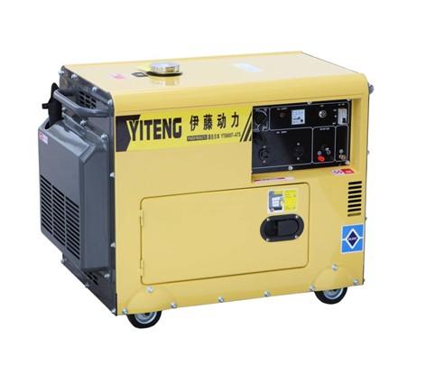YT6800T-5KW超静音柴油发电机厂