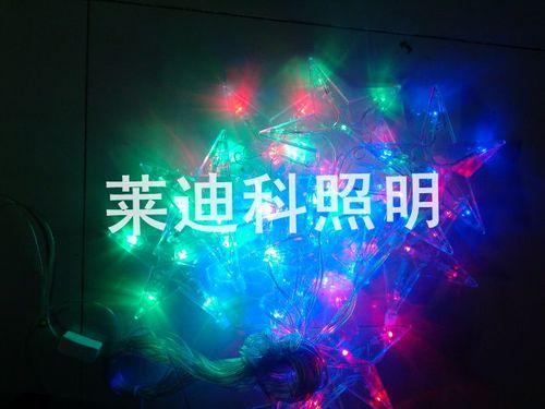 （白光）LED网状五角星灯-LED五角星灯系列产品厂家