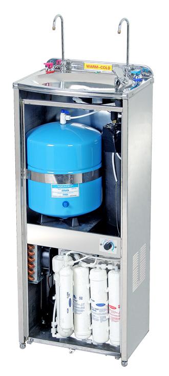 金天水 鹅颈式不锈钢商用直饮水机/KSW-291-10冰温热直饮机/公共型饮水机