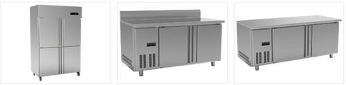 供应优质餐饮厨房成套制冷设备、商用冰箱、平面操作台、制冰机、展示陈列柜、价格实惠质量保证