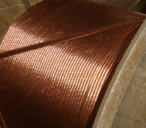 新疆哈密铜包钢绞线金源牌各种导电率，质量保证