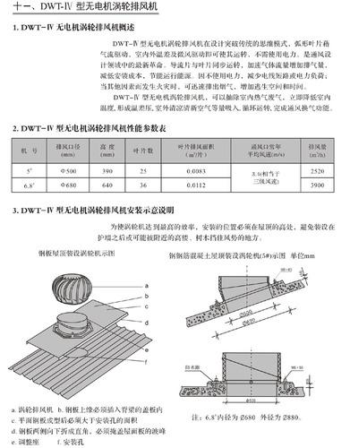 DWT-IV无动力屋顶风机