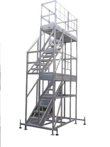 可拆装式三层安全移动登高梯 超高登高梯