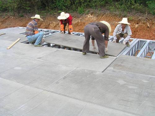 厂家直销水泥隔层板_钢架构水泥楼板_高密度纤维水泥