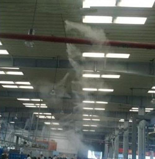 高温多尘工厂喷雾降温除尘除静电设备