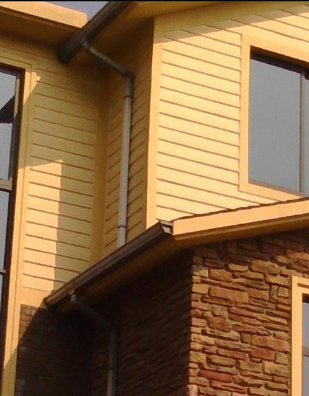 蒂美别墅外墙专用彩铝排水系统