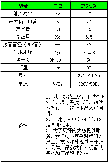 天宇空气能一体机