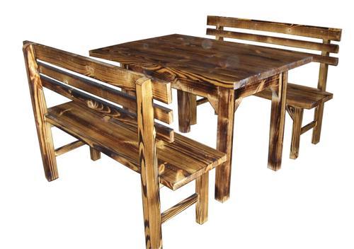炭烧木桌椅家具仿古餐厅台凳