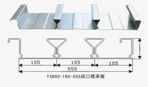 武清地区压型钢板批发开口YX75-200-600组合楼板