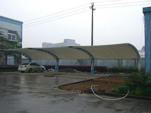 膜结构车棚，钢结构构雨棚，上海通天车棚