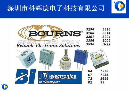 3006P电位器进口BOURNS品牌多圈侧调精密微调电阻器