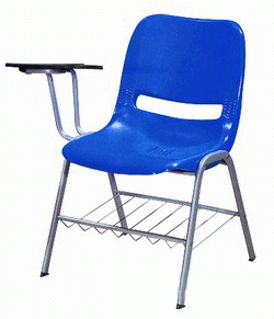 ZD-301多功能带写字板可折叠培训椅,音乐椅