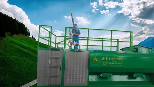 华峰高边坡绿化YA液力喷播机