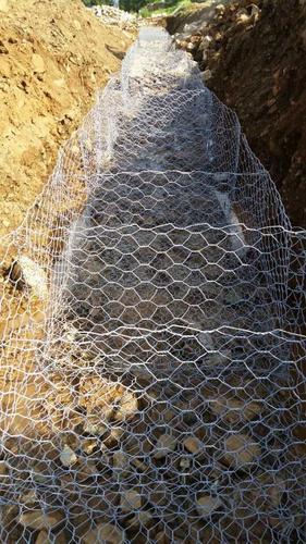 河道治理用宾格石笼钢丝网，护坡用宾格网石笼