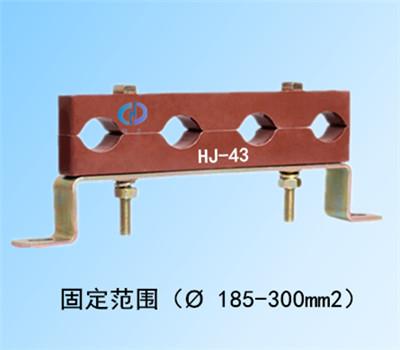 四孔电缆固定夹具HJ-42，预分支电缆固定夹厂家