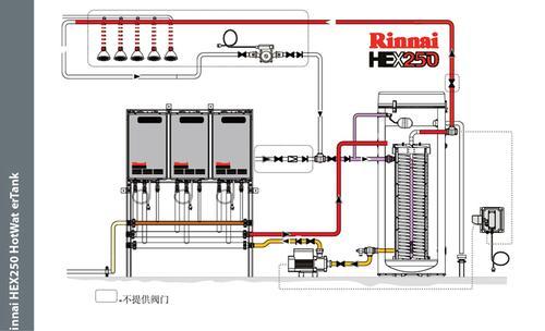 商用热水器 高效节能燃气热水器并联系统 热水锅炉
