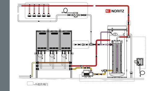 商用能率燃气热水锅炉 高效节能热水设备
