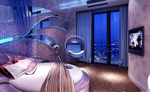 上海艾森情趣主题酒店装修效果图设计公司