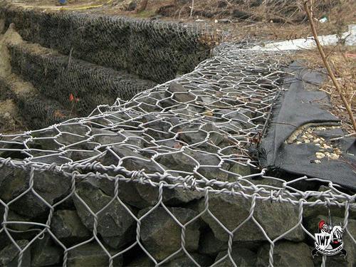 中卫河道护岸宾格笼 护脚格宾网箱 水利工程绿滨垫建设