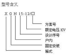 XGN15-12箱型交流金属封闭环网开关设备