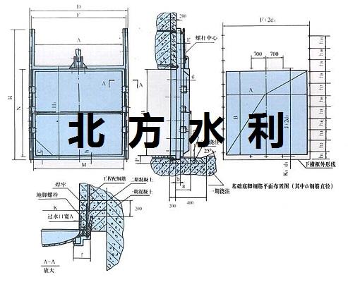 闸门规格/铸铁闸门重量