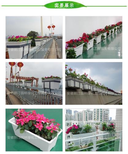 厂家直销 立体垂直绿化长方形蓄高架桥阳台人行天桥园艺花盆