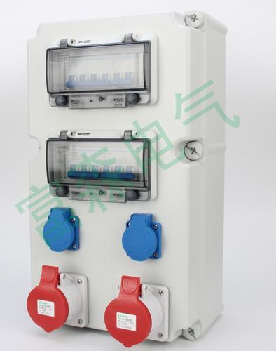 多功能便携式插座箱 16A工业防水插座箱 塑料电源插座箱