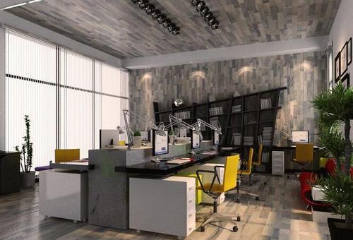 主题式郑州简约风格办公室装修设计成潮流