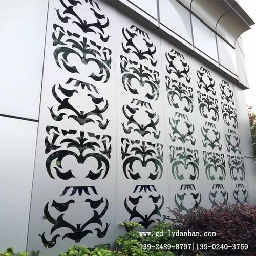 外墙雕刻铝单板 雕花铝单板