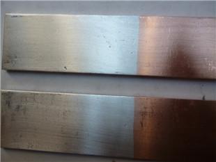 铜铝过渡板定做MG铜铝板 闪光爆焊式