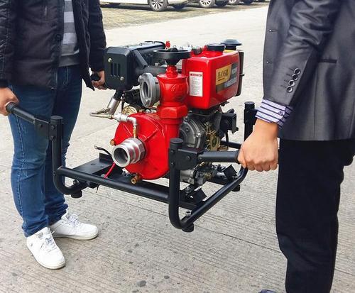 翰丝  2.5寸立式手抬柴油机动消防泵