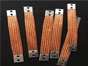 大电流金属铜编织线软连接（镀锡铜）