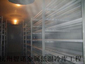 杭州大型食品保鲜库工程案例，库华制冷做了很多食品保鲜库