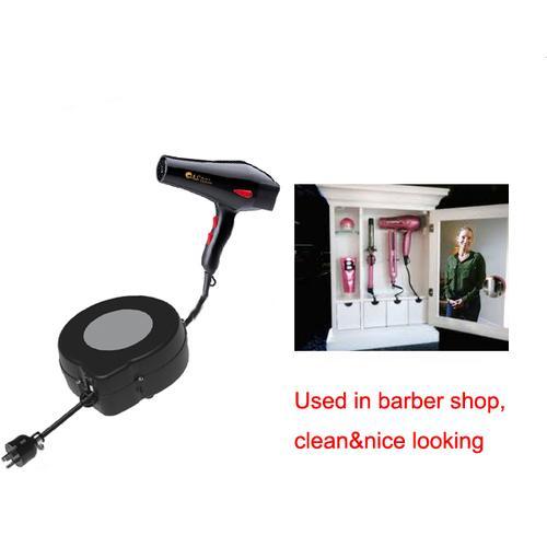 美发店专用电吹风助手4-6米 吸尘器清洁设备移动充电器电源线盘