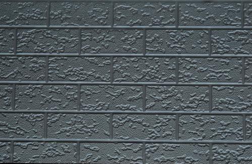 金属雕花板环保节能、保温装饰一体化，粗砖纹