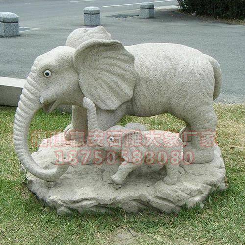 石雕大象喷水 镇宅 厂家现货销售 欢迎来样加工定制