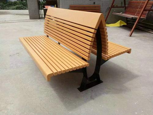 广州易居供应实木公园休闲椅路边休息椅小区休息椅