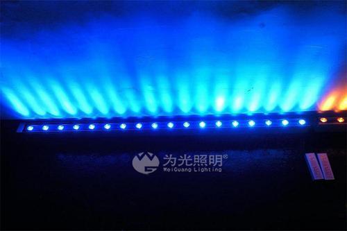 超薄线条形洗墙灯 1米长24W条形LED洗墙灯