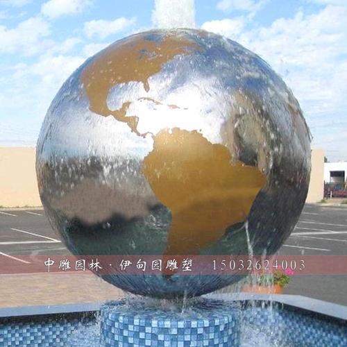金属空心球雕塑封闭式地球仪不锈钢地球仪雕塑价格石家庄不锈钢雕塑公司