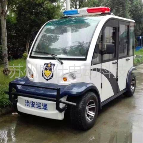 南京4座带门电动巡逻车，苏州校园保安巡逻电动车