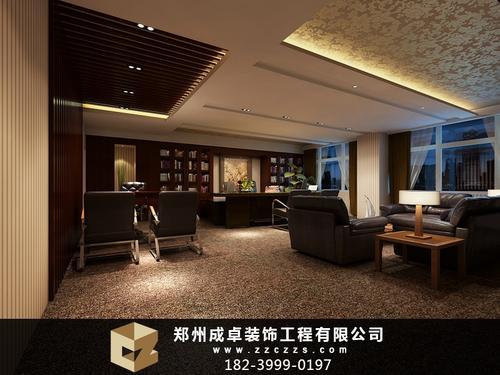 郑州办公室装修设计的舒适温馨才能更好促进员工积极性