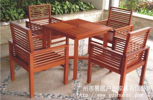 加工定制 成套实木桌椅 户外套椅 简约桌椅