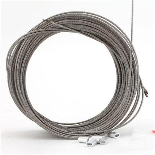 廉价防盗网钢丝绳--310不锈钢软钢丝绳