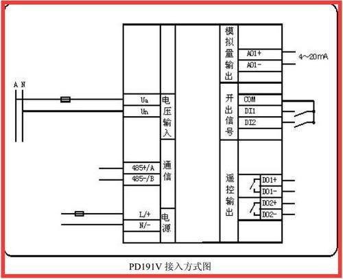 单相电表 智能电表 电流表 单相电流表PD191  南京能保